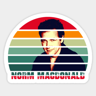 Norm Macdonald Sticker